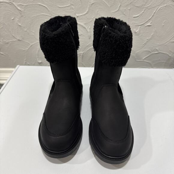 Timberland Linden Woods Mid Zip Up Women's Boots - Black - Size: 7 - Picture 1 of 8